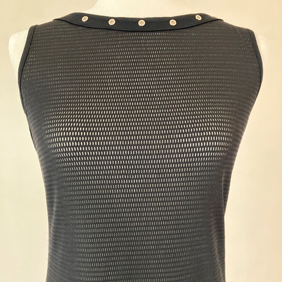 SHAN BLACK MESH & GROMMETS COVERUP - Picture 4 of 13